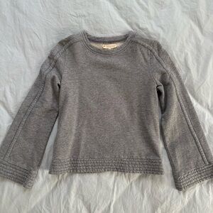 Indigenous Gray Crewneck Sweater